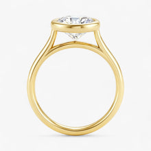 The Classic Bezel Engagement Ring | Round