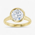 The Classic Bezel Engagement Ring | Round