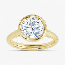 The Classic Bezel Engagement Ring | Round