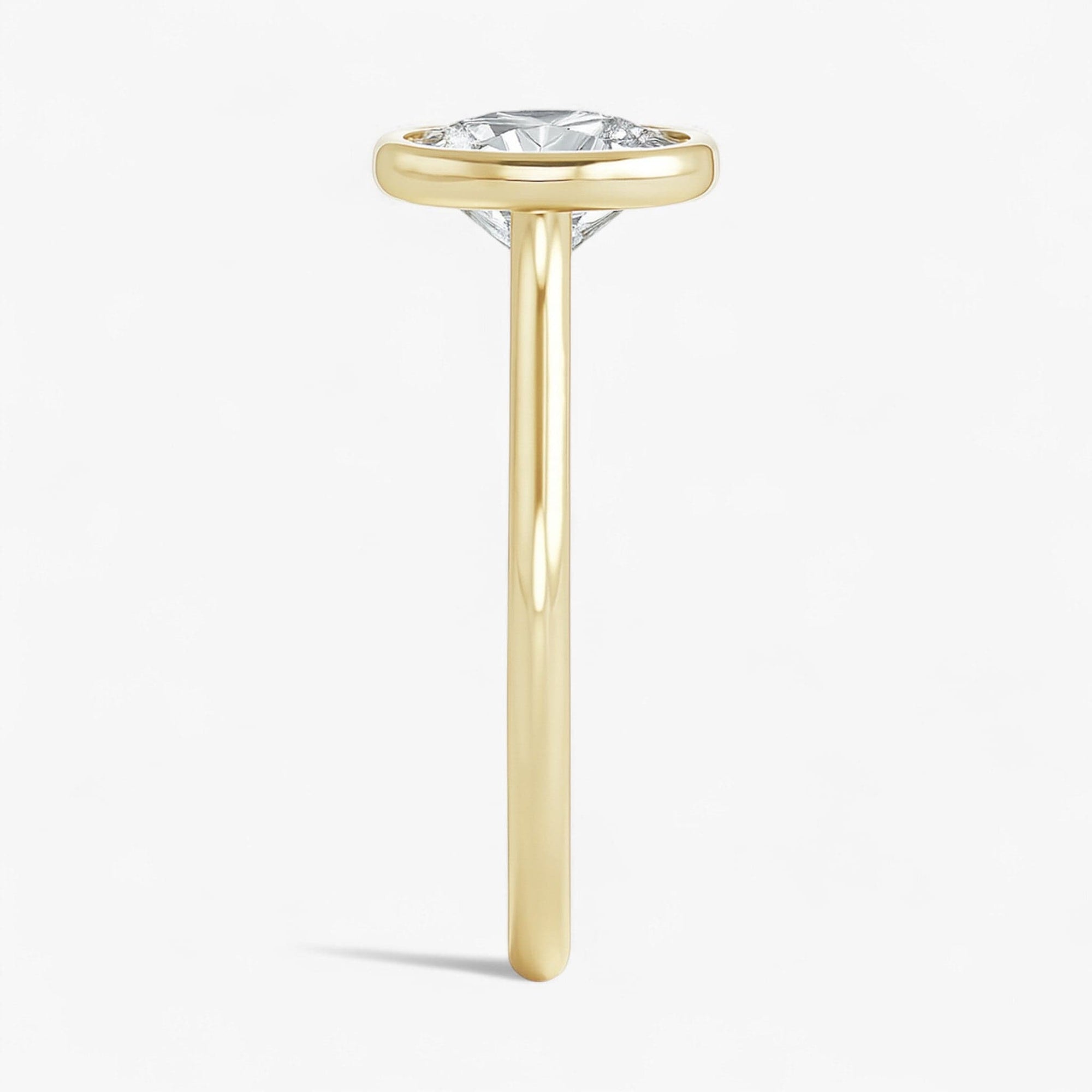 The Classic Bezel Engagement Ring | Round