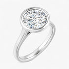 The Classic Bezel Engagement Ring | Round