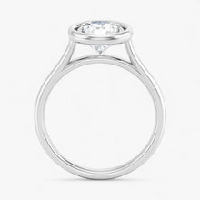 The Classic Bezel Engagement Ring | Round