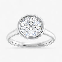 The Classic Bezel Engagement Ring | Round