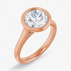 The Classic Bezel Engagement Ring | Round