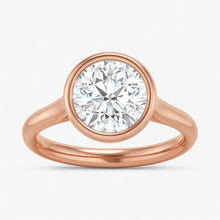 The Classic Bezel Engagement Ring | Round