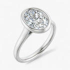 The Classic Bezel Engagement Ring | Oval