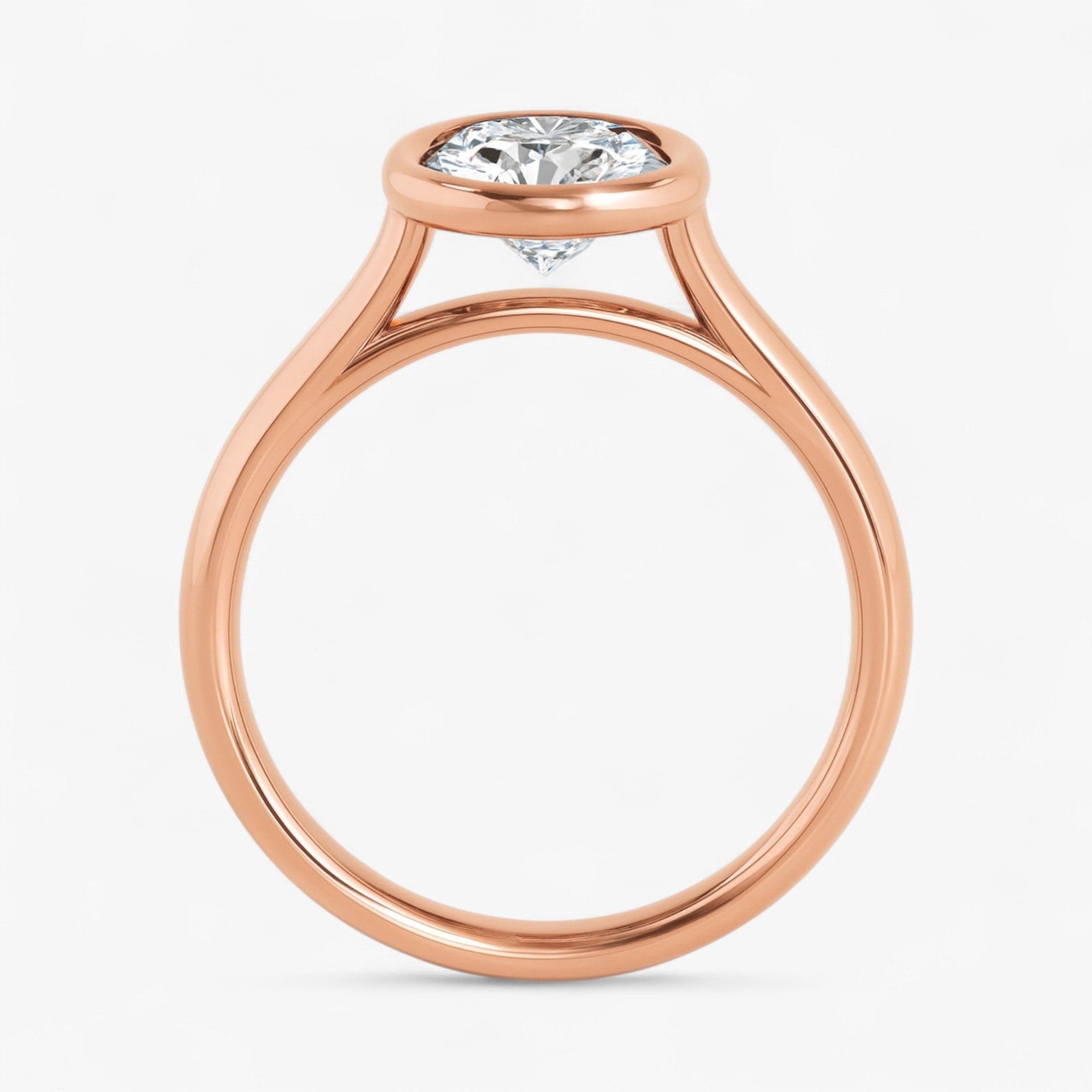 The Classic Bezel Engagement Ring | Oval
