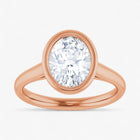 The Classic Bezel Engagement Ring | Oval