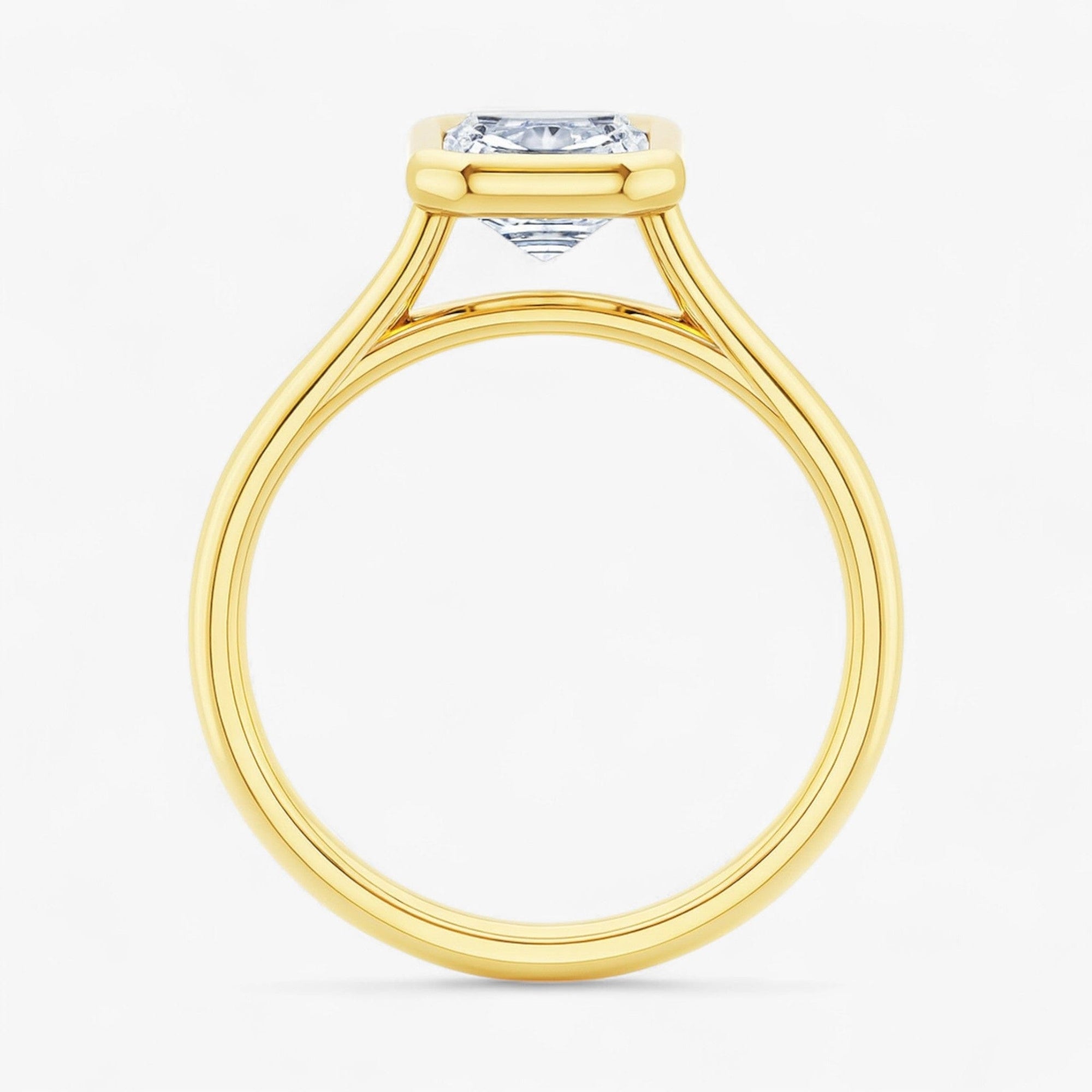 The Classic Bezel Engagement Ring | Emerald