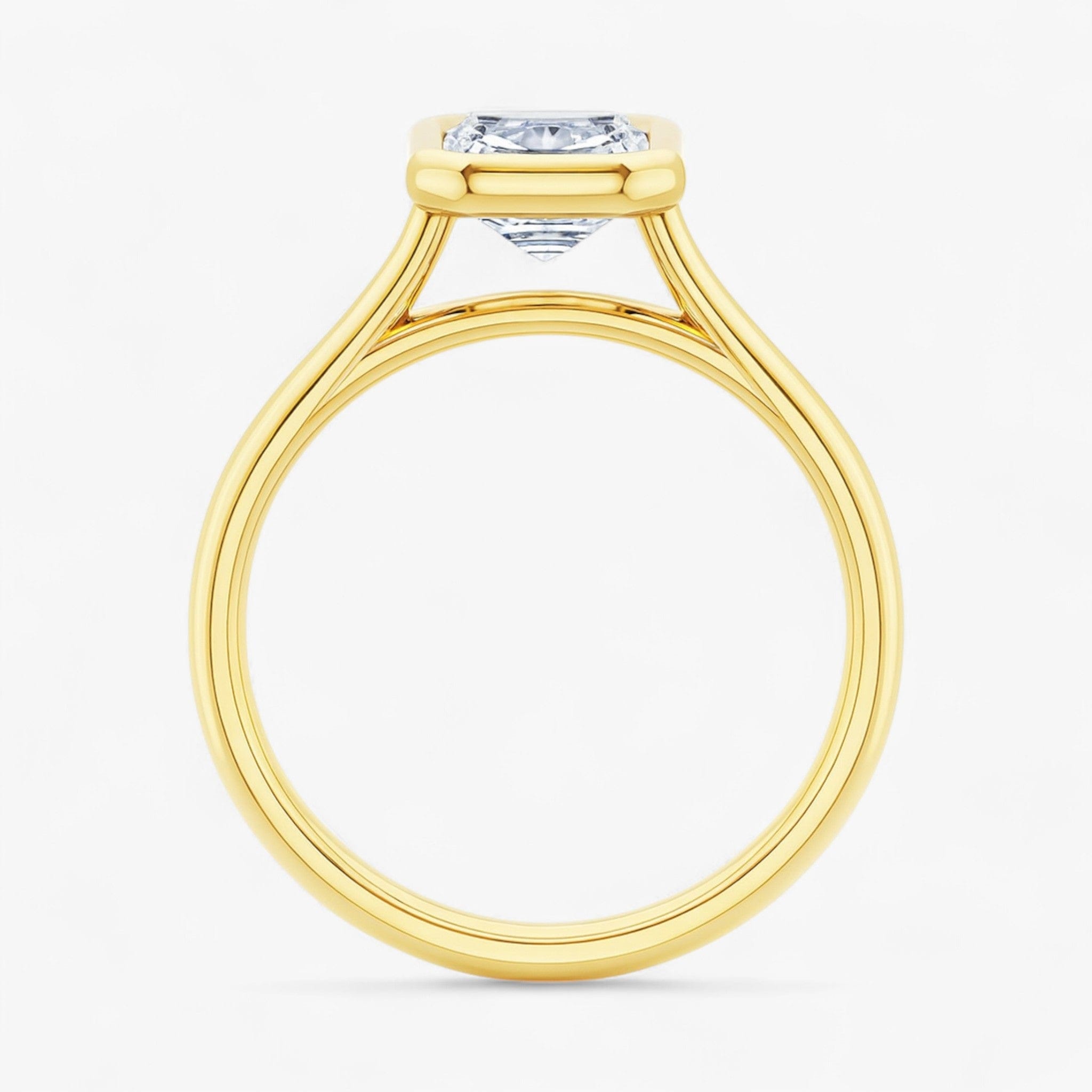 The Classic Bezel Engagement Ring | Emerald