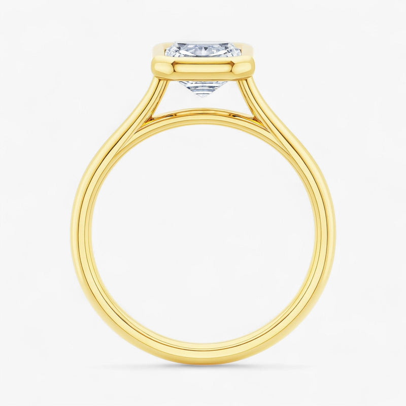 The Classic Bezel Engagement Ring | Emerald