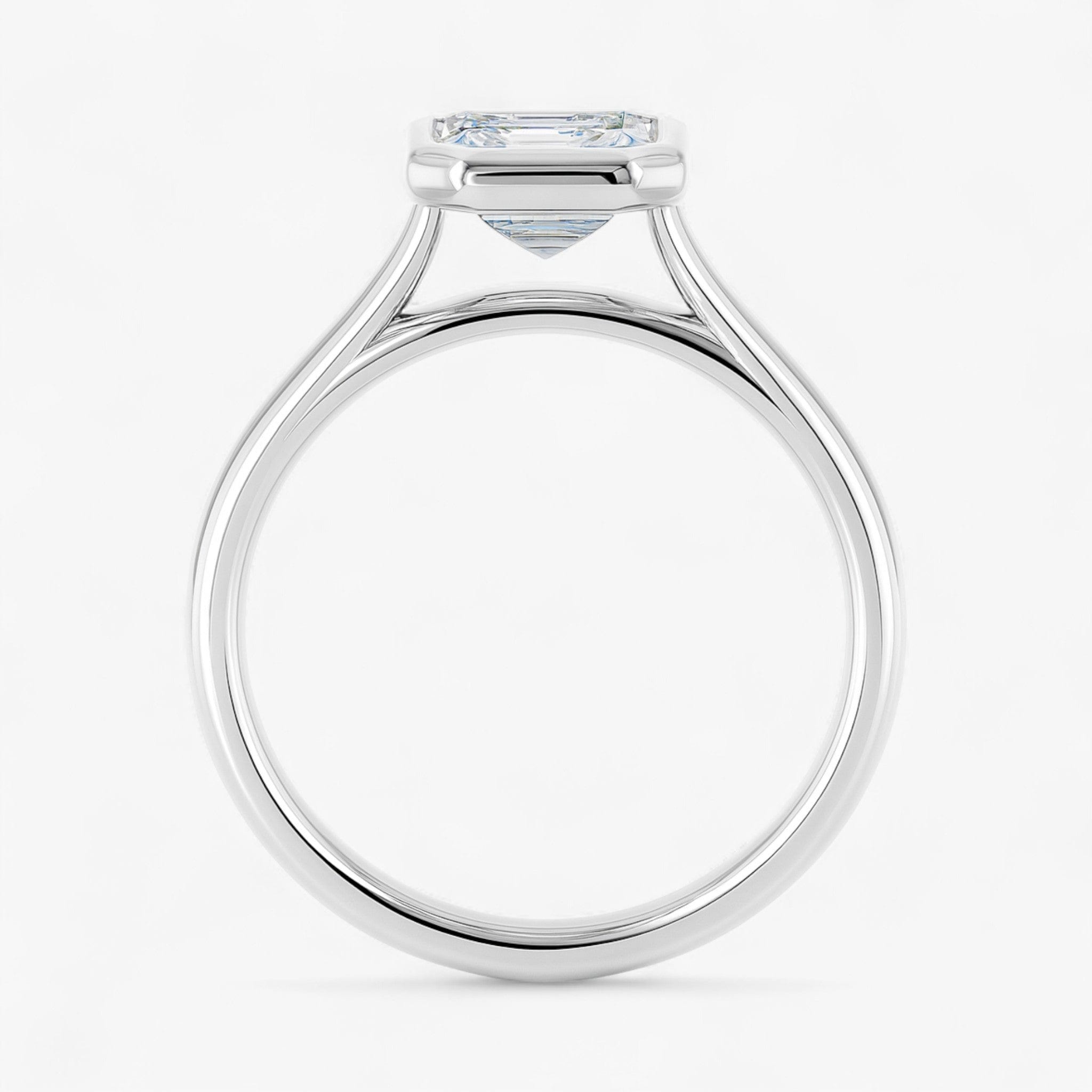 The Classic Bezel Engagement Ring | Emerald