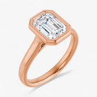 The Classic Bezel Engagement Ring | Emerald