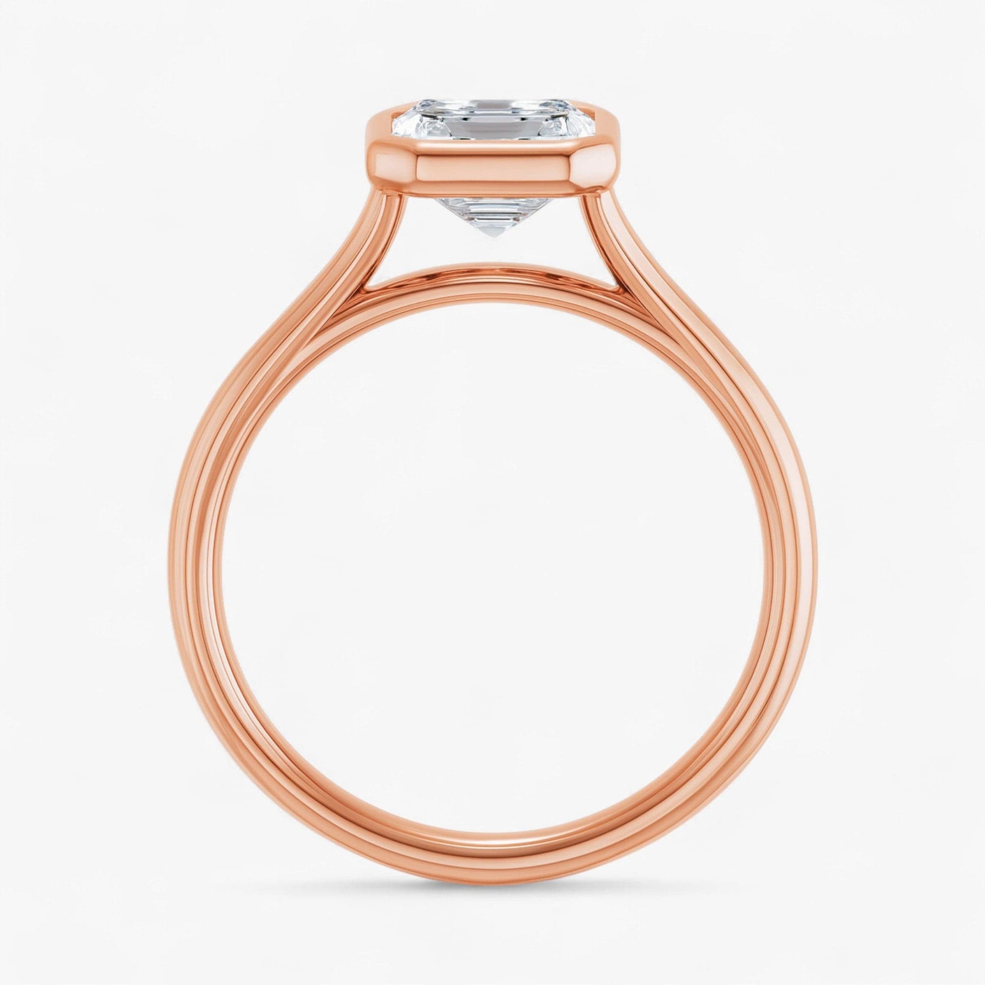 The Classic Bezel Engagement Ring | Emerald