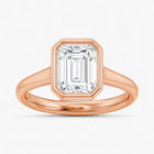 The Classic Bezel Engagement Ring | Emerald
