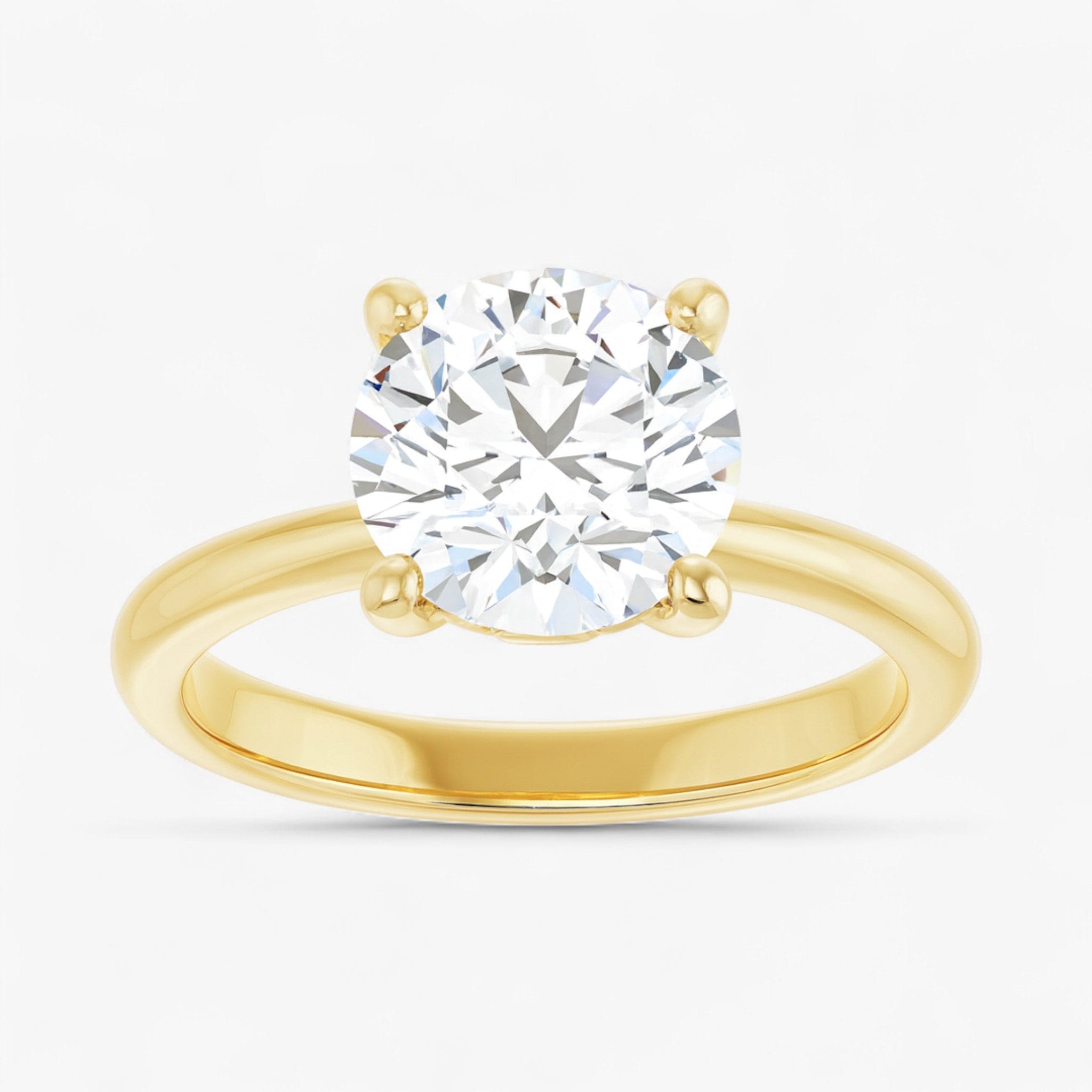 The Iconic Solitaire Engagement Ring | Round