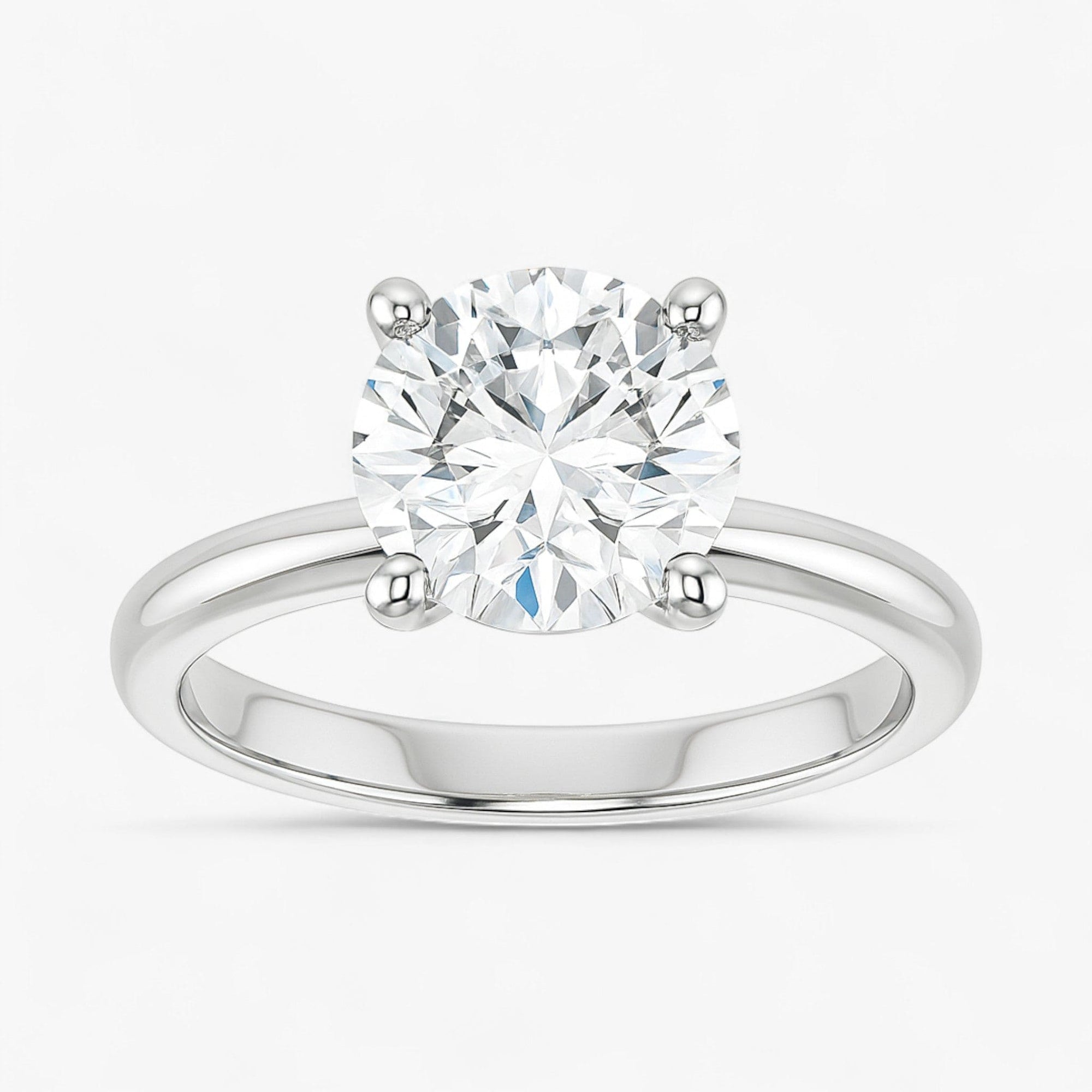 The Iconic Solitaire Engagement Ring | Round
