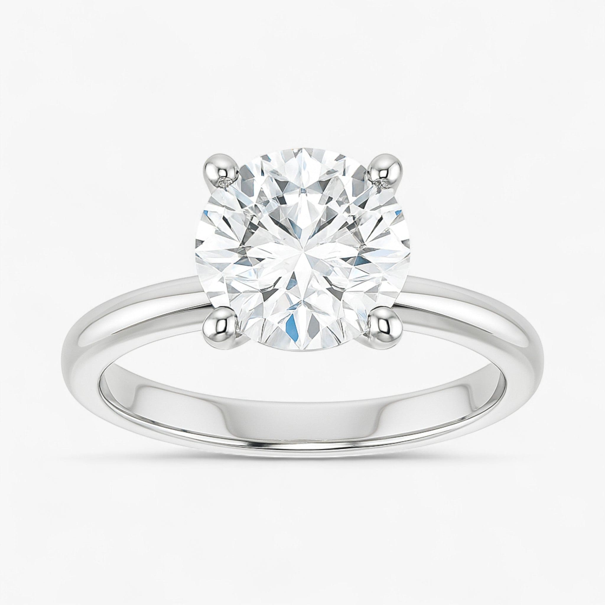The Iconic Solitaire Engagement Ring | Round