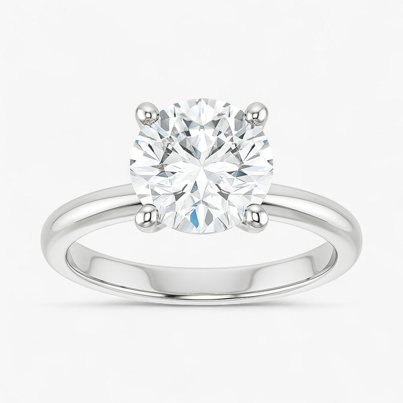 The Iconic Solitaire Engagement Ring | Round