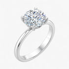 The Iconic Solitaire Engagement Ring | Round