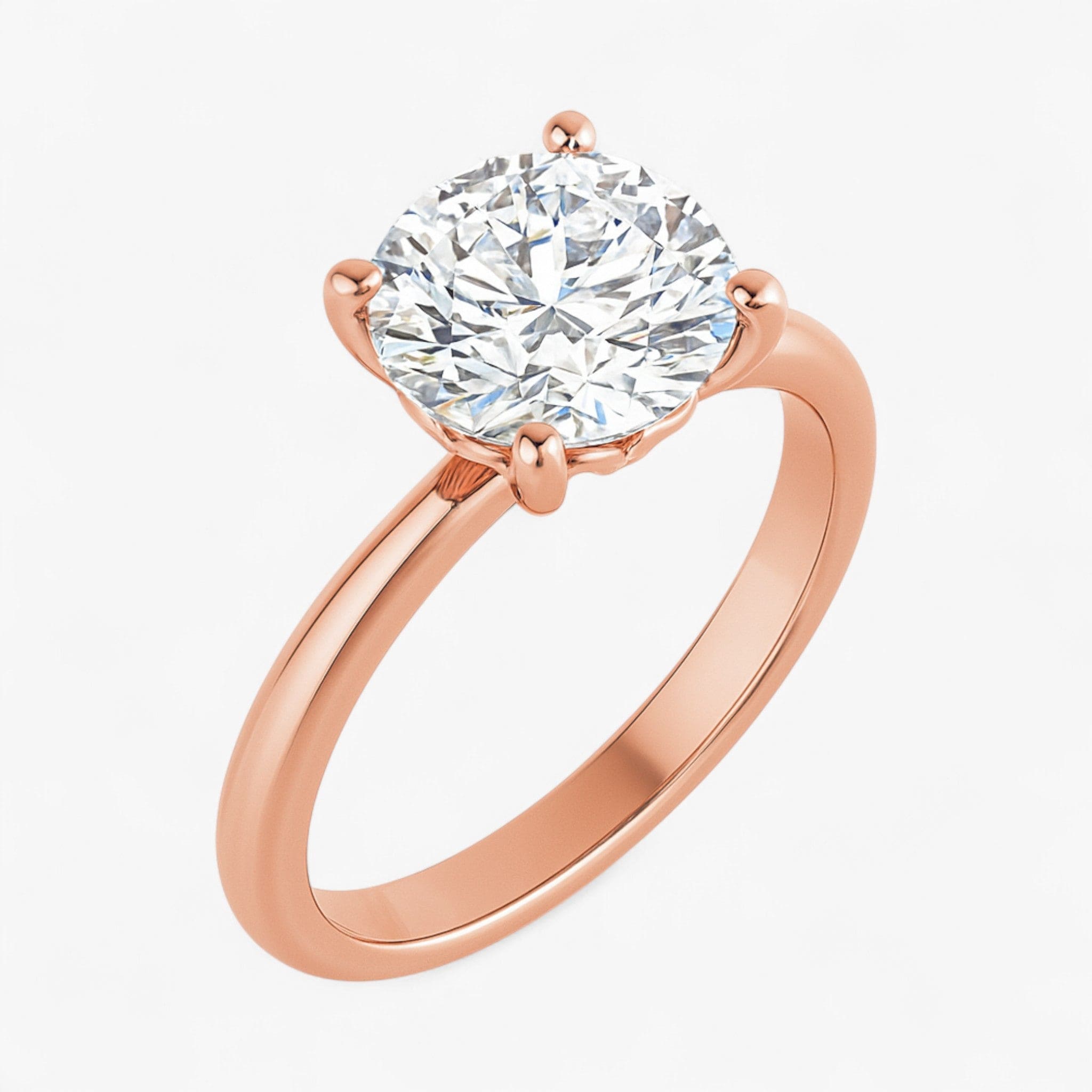 The Iconic Solitaire Engagement Ring | Round