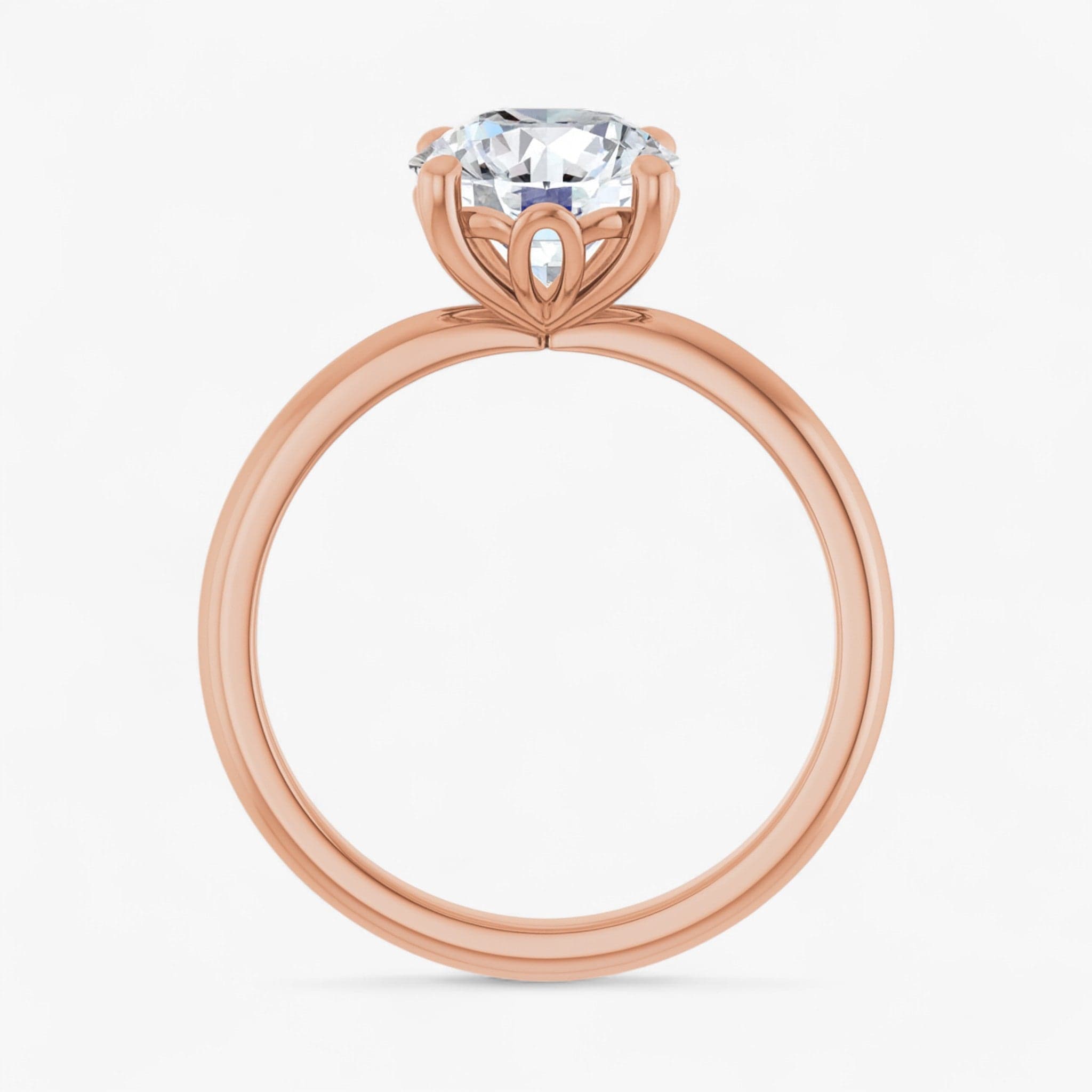 The Iconic Solitaire Engagement Ring | Round