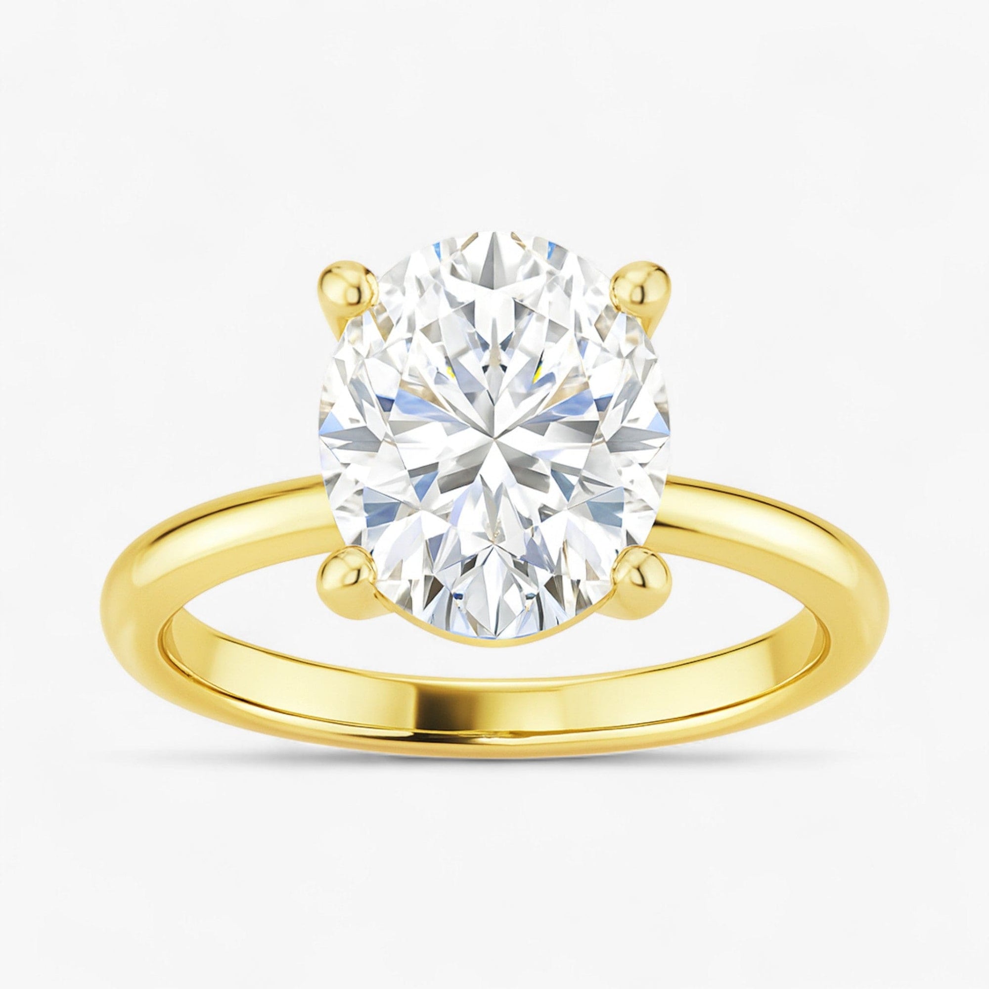 The Iconic Solitaire Engagement Ring | Oval
