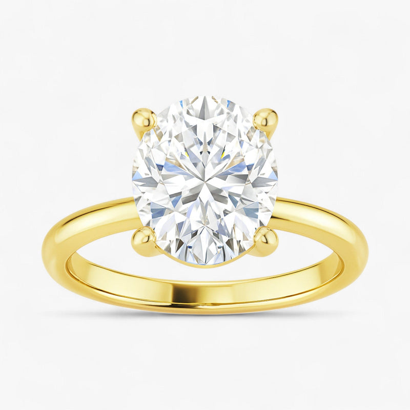 The Iconic Solitaire Engagement Ring | Oval