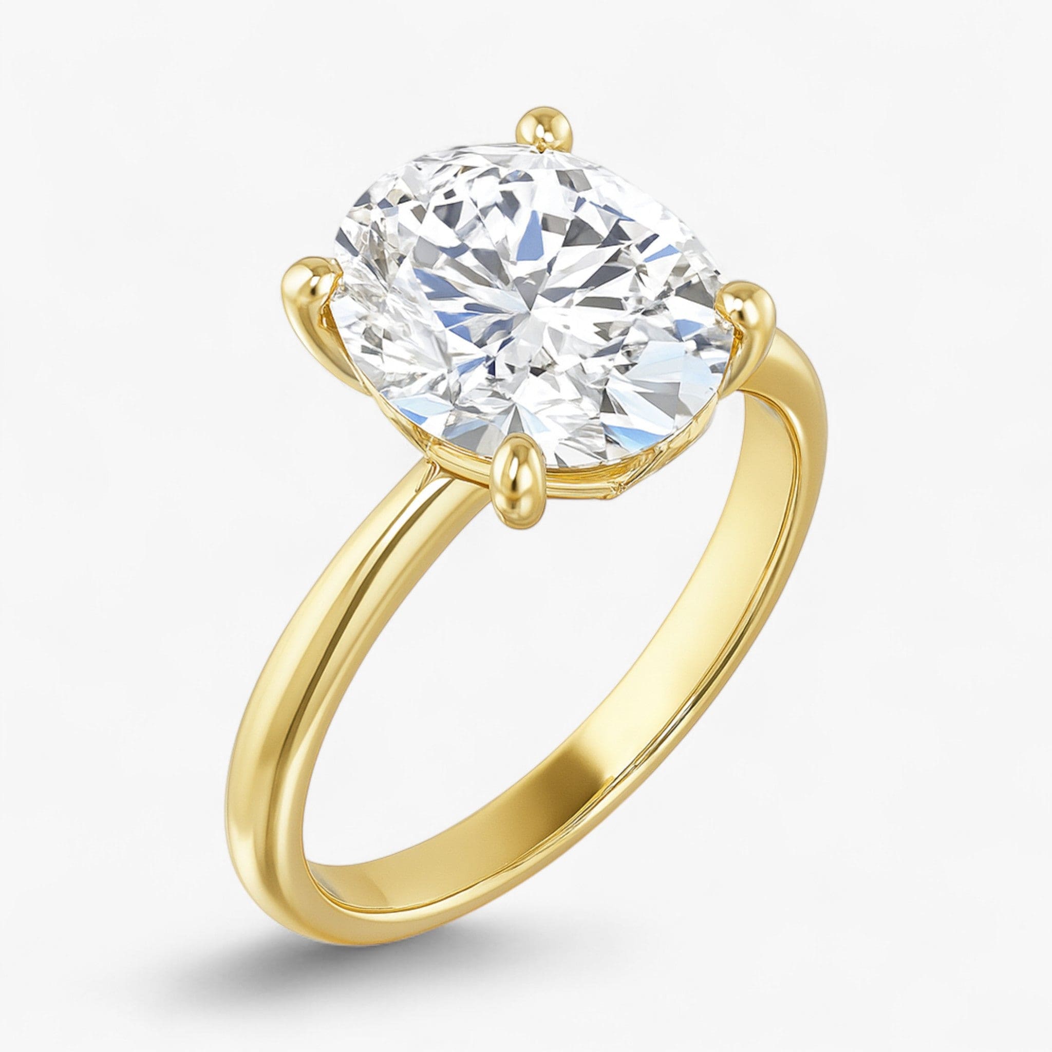 The Iconic Solitaire Engagement Ring | Oval