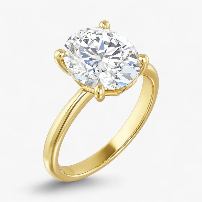 The Iconic Solitaire Engagement Ring | Oval