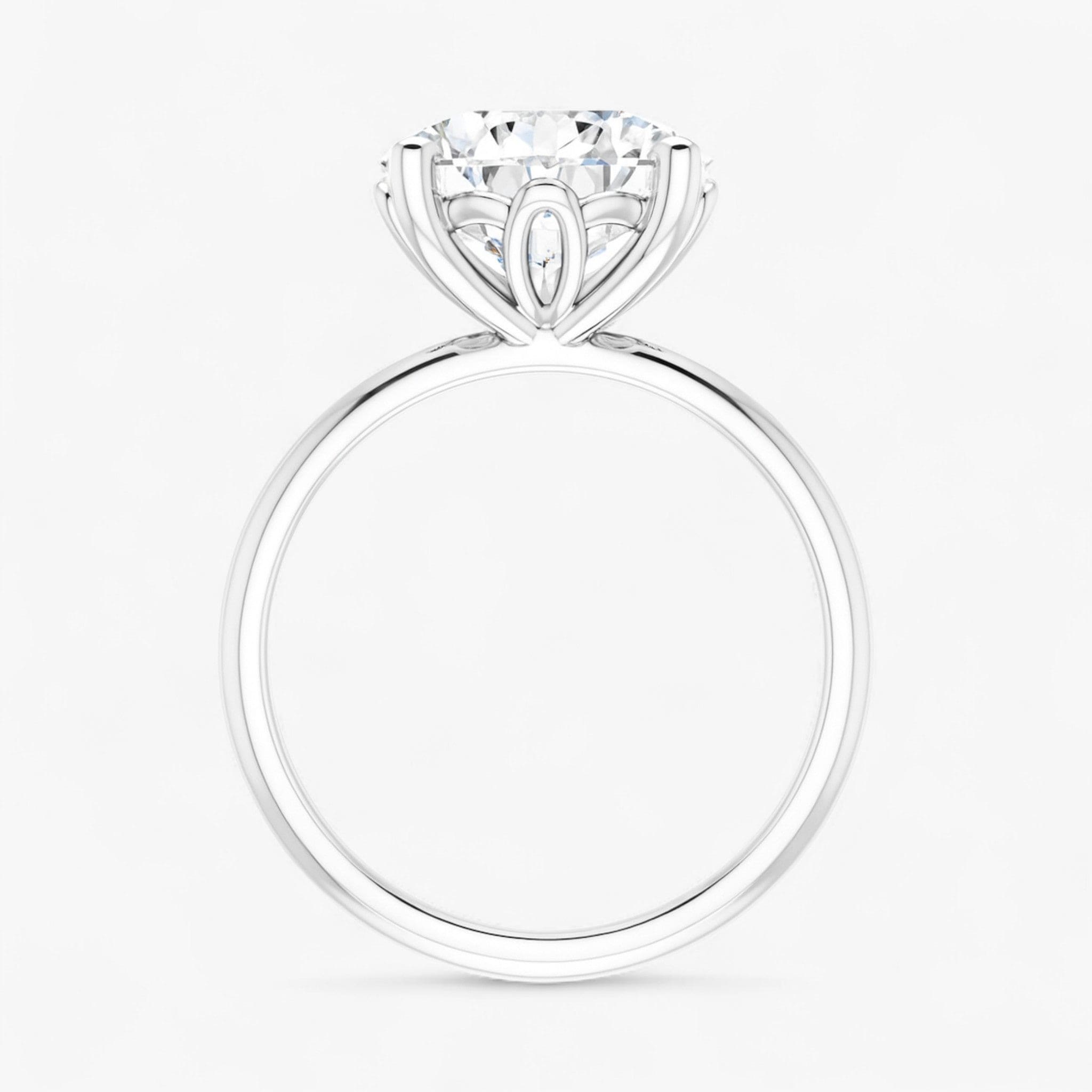 The Iconic Solitaire Engagement Ring | Oval