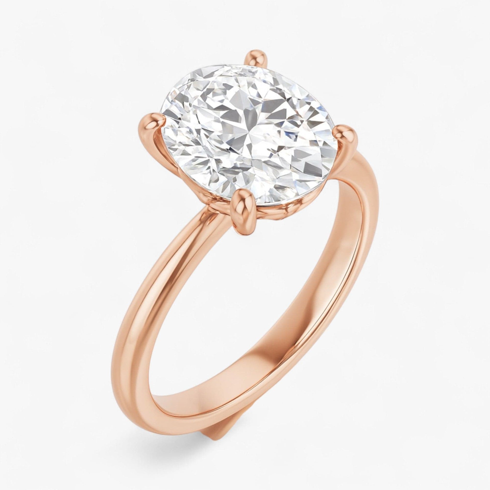 The Iconic Solitaire Engagement Ring | Oval