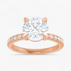 The Classic Pavé Engagement Ring | Round