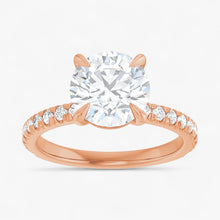 The Classic Pavé Engagement Ring | Round