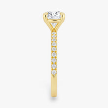 The Classic Pavé Engagement Ring | Cushion