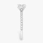 The Classic Pavé Engagement Ring | Cushion