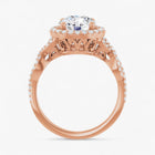 The Iconic Twisted Halo Engagement Ring | Round