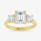The Classic 3-Stone Engagement Ring | Emerald