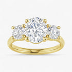 The Classic 3-Stone Engagement Ring | Oval
