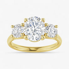 The Classic 3-Stone Engagement Ring | Oval