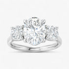 The Classic 3-Stone Engagement Ring | Oval