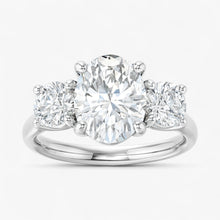The Classic 3-Stone Engagement Ring | Oval