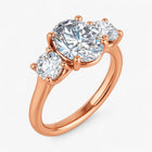 The Classic 3-Stone Engagement Ring | Oval