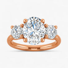 The Classic 3-Stone Engagement Ring | Oval