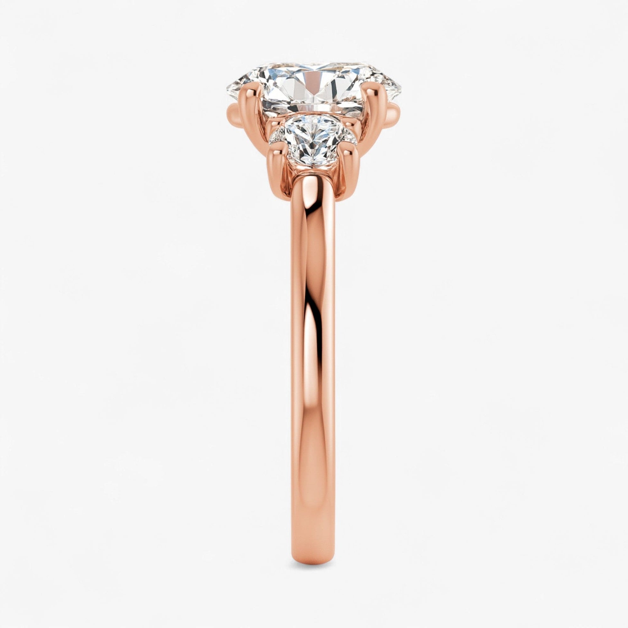 The Classic 3-Stone Engagement Ring | Oval