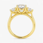 The Classic 3-Stone Engagement Ring | Cushion