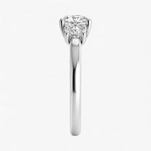 The Classic 3-Stone Engagement Ring | Cushion