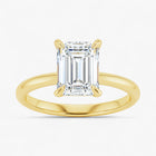 The Timeless Solitaire Engagement Ring | Emerald