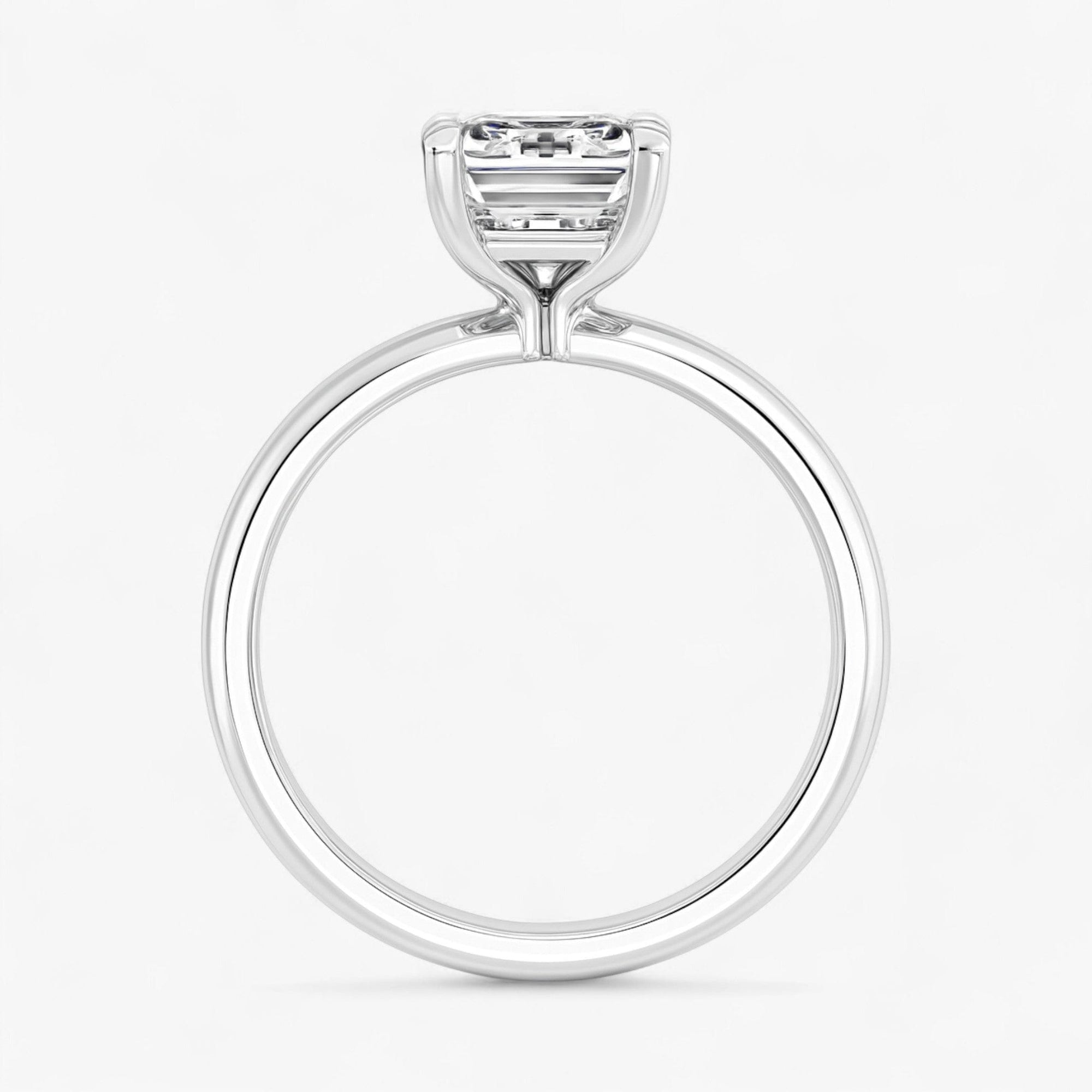The Timeless Solitaire Engagement Ring | Emerald