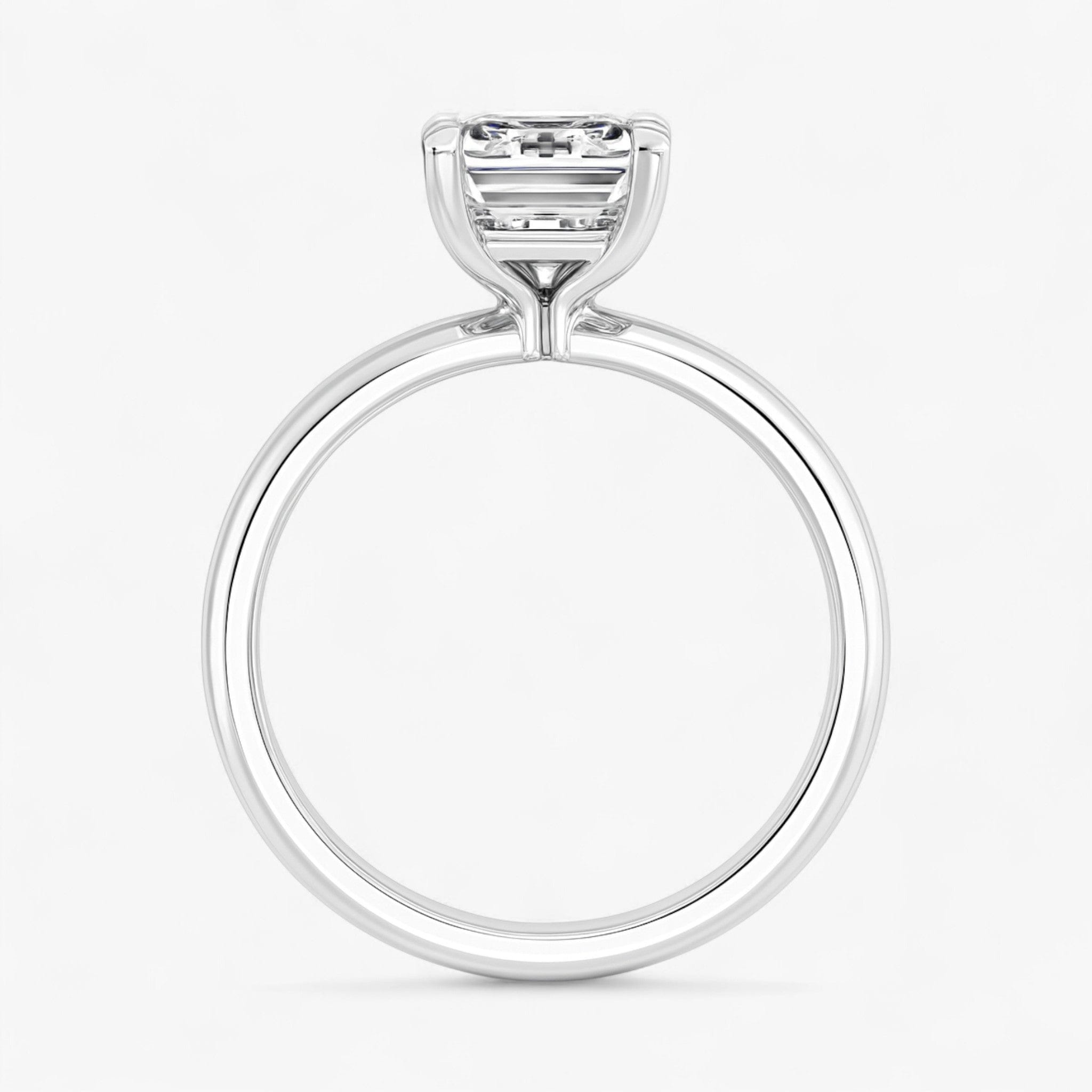 The Timeless Solitaire Engagement Ring | Emerald